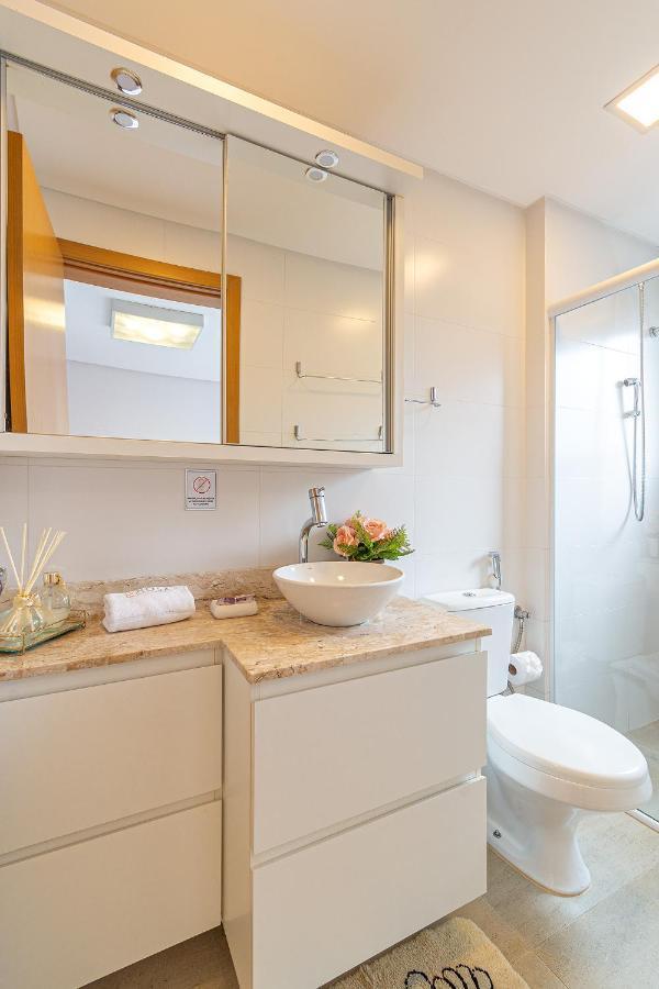 Rosa Apartamento Luxo No Centro Gramado 아파트 외부 사진