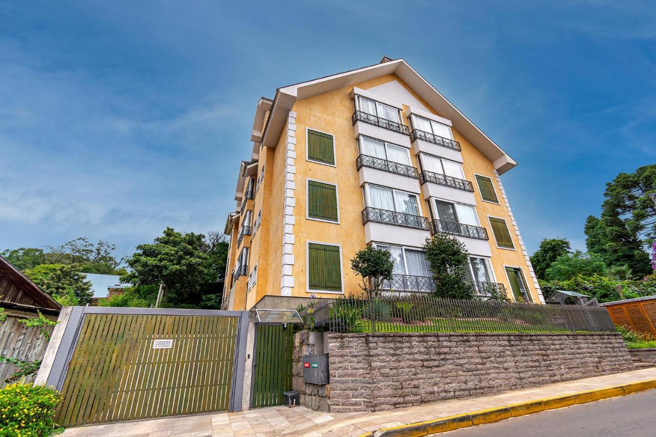 Rosa Apartamento Luxo No Centro Gramado 아파트 외부 사진