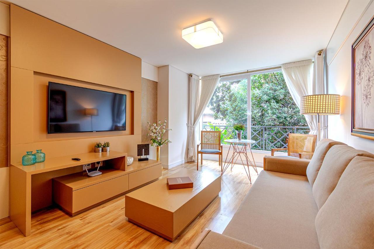 Rosa Apartamento Luxo No Centro Gramado 아파트 외부 사진