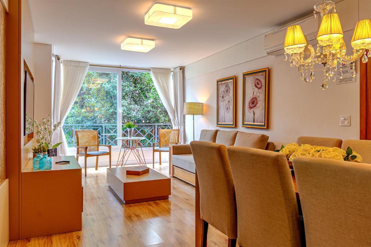 Rosa Apartamento Luxo No Centro Gramado 아파트 외부 사진
